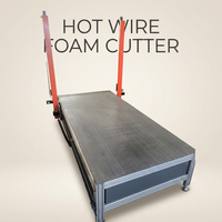 Machine de découpe de mousse CNC à fil chaud 3, 4 ou 5 axes, de précision, pour découpe rapide de contours, avec contrôle industriel par ordinateur, automatique