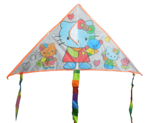 <span class=keywords><strong>Cometa</strong></span> de Diamante Grande para Pintar, Diseño de Dibujos Animados Chinos, <span class=keywords><strong>Cometa</strong></span> Delta de Plástico para Niños, Estilo Pakistaní - Product Image 4