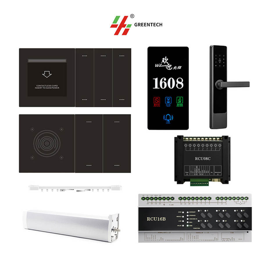 Greentech Hotel Room Intelligent Service System Touch Panel Stainless ...
