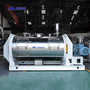 工業用モバイルフードミキサー粉末小麦粉スパイス調味料パテドライモルタルスタンド水平リボンミキサー機 - Product Image 4