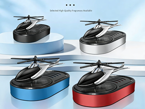 Diffuseur de parfum de voiture haut de gamme en plastique, décorations aromatiques solaires en forme d'avion, anti-moustiques, parfum aromatique pour <span class=keywords><strong>hélicoptère</strong></span> et voiture - Product Image 4