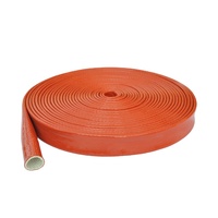Manchon isolant hybride en fibre de verre enduit de silicone de haute qualité 6-150 mm, résistant à la chaleur, pour la protection des câbles à haute température et anti-incendie