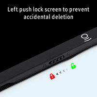 Bloc-notes en cuir haut de gamme pour bureau, tablette d'écriture numérique portable pour adultes, tablette d'écriture LCD 11,5 pouces