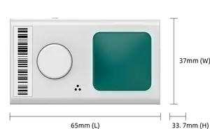 כפתור מגע אלקטרוני אלחוטי של PICKSMART עבור איסוף למחסן לאור תג מתלה אלקטרוני למערכת ניהול מחסן WMS