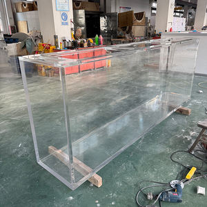 Transparante Aangepaste Grootte Promotie Fabriek Directe Verkoop Kleine Vis Zoetwater <span class=keywords><strong>Aquarium</strong></span> Groot - Product Image 1