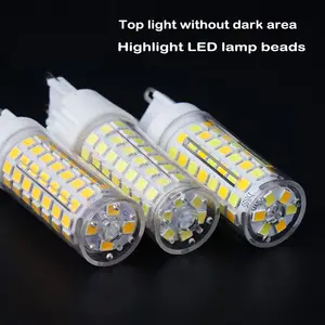 G9 LED-Lampe Dimmbarer Halogen-äquivalenter Kronleuchter ohne Flimmern für Kronleuchter 5W 6W 7W 9W 12W 12V 110V 220V 85-265V Lampen licht