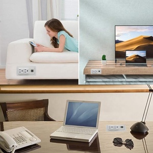 Bàn Để Bàn 2 Ổ Cắm USB 2 Bề Mặt Có Thể Gắn Được - Product Image 6