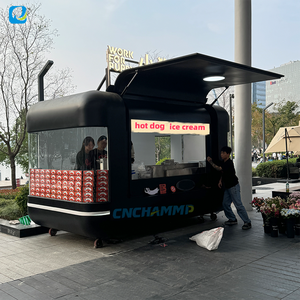 Chammp 2025 carrello per gelato con freezer carrello per <span class=keywords><strong>catering</strong></span> completamente attrezzato - Product Image 2