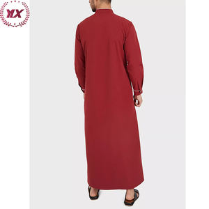 Thobe marocain à capuche tendance, vente en gros, pas cher, pour hommes musulmans, 2023, Daffah, Abaya, Khamis, vêtements arabes islamiques - Product Image 4