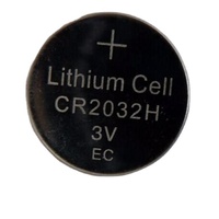 Batería de botón de litio de alta temperatura CR2032HR CR2032HT TPMS 3V con pestañas o pines