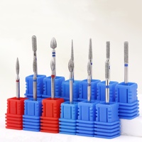 12 styles de fraises de manucure pour nettoyer les cuticules, éliminer les peaux mortes, fraises diamantées pour manucure et pédicure, outils de nettoyage des cuticules, embouts de perceuse à ongles