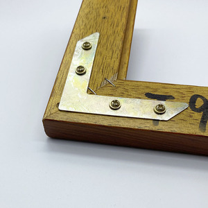Conector de Esquina Fijo Antivuelco para Gabinetes Pequeños de Acero, Conectores Modernos para Carpinteros, Conectores para Muebles en Varios Tamaños - Product Image 5