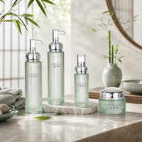 Emballages cosmétiques en verre personnalisés avec logo, couleurs uniques, flacons et pots de 50g, 40ml, 100ml, 120ml, contenants cosmétiques givrés
