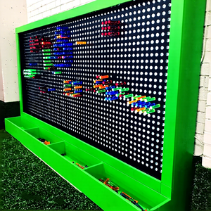 Gioco Educativo Interattivo Luminoso da Parete per Bambini con Barre Acriliche Arcobaleno e Pannello Attività - Product Image 1