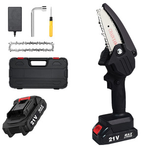<span class=keywords><strong>Cortadora</strong></span> de <span class=keywords><strong>Madera</strong></span> Inalámbrica de 21 V Compatible con Batería <span class=keywords><strong>Makita</strong></span>, Herramienta Eléctrica de Podar con una Sola Mano, Motosierra Eléctrica para Jardinería - Product Image 5