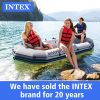 Oferta: Bote Inflable Intex 68376 Serie Profesional Mariner 4, Bote de Pesca de PVC