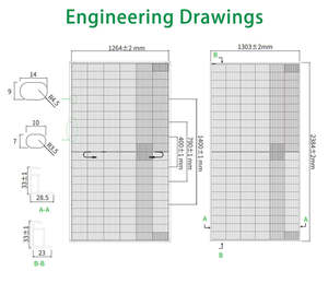 ג 'ינקו טופוקון פאנל סולארי יעילות גבוהה 700 וואט 715w 720w monocrystalline ביפנילים - Product Image 2