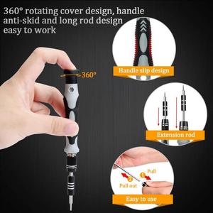 115 In 1 <b>Screwdriver</b> Set Chrome Vanadium Steel Magnetic <b>Watch</b> And Mobile Phone Repair Tool Combination With Magnetizer And - Product Image 5