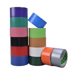 カスタム200mic防水包装色プラスチックパイプラバーテープ布ダクトテープ