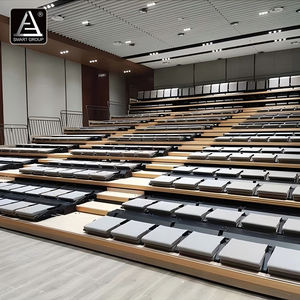 Gradins télescopiques montés à l'arrière pour terrain de <span class=keywords><strong>basket</strong></span> intérieur Sièges en tribune Gradins de gymnastique Sièges de gradins rétractables pour stade - Product Image 3