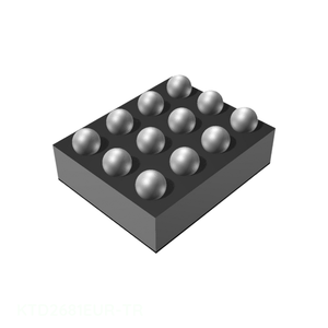 Composants électroniques de puces de gestion de l'alimentation (PMIC) de canal de fabrication (12 WFBGA, WLCSP KTD2681EUR-TR) - Product Image 1