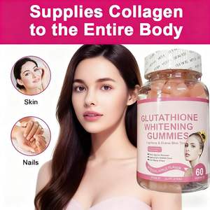 Amazon's bestverkochte OEM whitening gummies: glutathion whitening gummies, appel smaak, voedingssupplementen voor huid en haar - Product Image 4