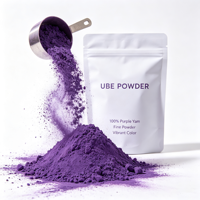 Poudre d'igname violette naturelle, poudre de racine de Dioscorea violette, matière première alimentaire en vrac