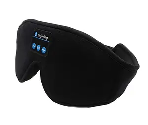 better sleep mask with earphones Bluetooth Sleeping Headphones Sports Headband Thin Soft Elastic Comfortable Wireless Music eye