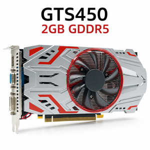 Neue <span class=keywords><strong>GTS450</strong></span> 2GB GDDR5 128Bit Grafikkarte mit Lüfterkühlung für DVI VGA Gaming GPU Desktop-Computer PC-Teile - Product Image 1