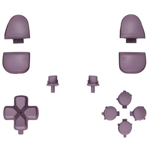 Dark Grayish Violet DIY D-pad R1 L1 R2 L2 Triggers Share Options Face Button Full Set Buttons for PS5 <b>Controller</b> BDM-030/040/050 - Product Image 2