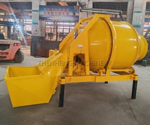 Bétonnière diesel portable JZY750 750L pour chantier <span class=keywords><strong>de</strong></span> construction - Product Image 3