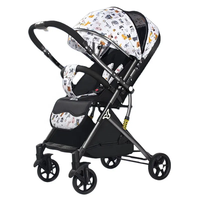 Poussette pliable super légère et facile à plier en Chine Poussette bébé confortable et respirante