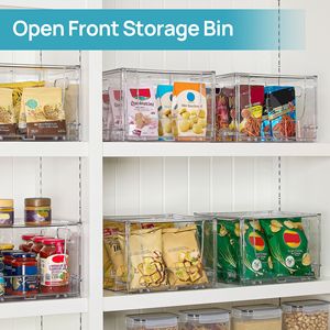 กล่องเก็บอาหารพับได้แบบพกพา 2 ชิ้น วัสดุ PET ใส ซ้อนกันได้ ปิดสนิท ป้องกันการรั่วซึม ขนาด 5 ลิตร เป็นมิตรกับสิ่งแวดล้อม ปราศจากสาร BPA สำหรับใช้ในบ้านและครัว - Product Image 4