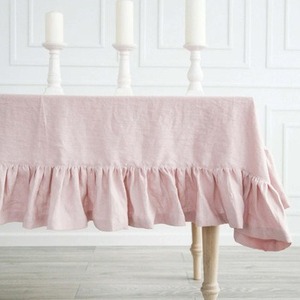 Tovaglia con <span class=keywords><strong>Gonna</strong></span> Onrays 100% Lino Tinta Unita per Decorazione Casa/Matrimonio Personalizzabile in Dimensioni e Colori - Product Image 2