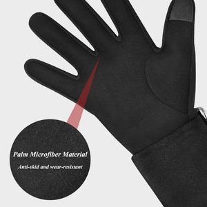 Gants chauffants rechargeables ultra-minces, compatibles écran tactile, imperméables, coupe-vent, longue durée de vie de la batterie, pour le ski et le snowboard - Product Image 4