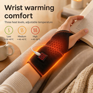 Bracelet chauffant intelligent, chargement USB, 3 niveaux <span class=keywords><strong>de</strong></span> chaleur, minuterie <span class=keywords><strong>de</strong></span> 25 minutes, léger, soulagement <span class=keywords><strong>de</strong></span> la douleur au poignet, pour le travail quotidien et les sports - Product Image 2