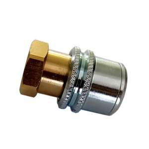 Embout de gonflage à air de haute qualité en laiton et acier, à fixation par pince, pour applications industrielles générales - Product Image 4