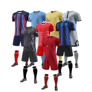 2023 nuova maglia da calcio da Club alla moda a buon mercato in poliestere Dry-fit uniforme da calcio da uomo ultimo Design della maglia da calcio