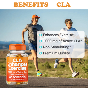 Gélules d'acide linoléique conjugué (CLA) à marque privée OEM <span class=keywords><strong>pour</strong></span> <span class=keywords><strong>la</strong></span> masse musculaire maigre et le métabolisme des graisses - Product Image 2