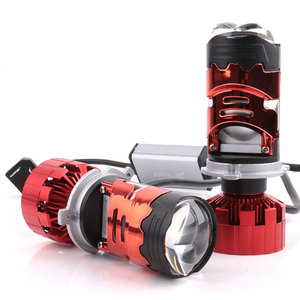 Prilight PX9 <span class=keywords><strong>Mini</strong></span> <span class=keywords><strong>H4</strong></span> <span class=keywords><strong>Led</strong></span> proiettore obiettivo 170W 18000LM 6500K aggiornamento auto faro faro faro per auto - Product Image 6