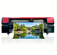 Impresora de Sublimación Longfuture de 3200 mm con Cabezal de Impresión 4H, Tinta Solvente, Semiautomática para Pancartas/Papel, 480 dpi, Nueva