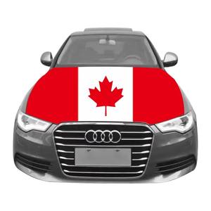 Couverture de capot de voiture drapeau arc-en-ciel Gay coloré d'impression multifonctionnelle personnalisée <span class=keywords><strong>100D</strong></span> Polyester tissus élastiques bannière de capot lavable - Product Image 1