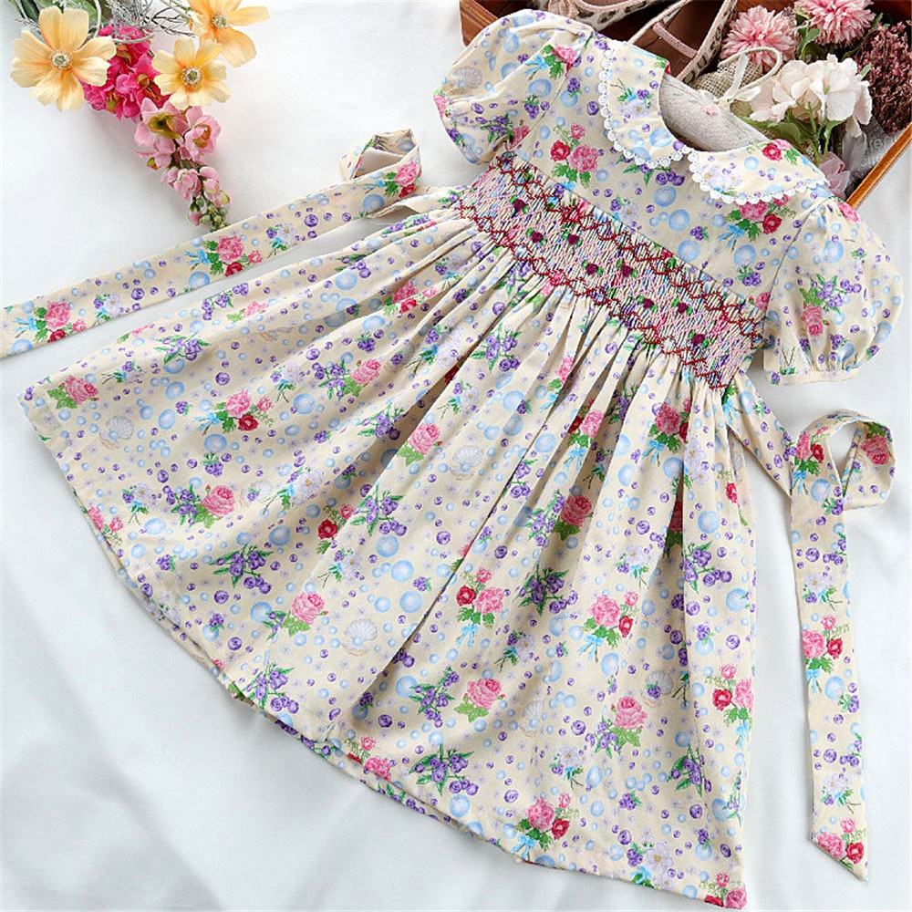 Handmade Baby Frock Design Cotton Embroidery Cotton Baby Girl
