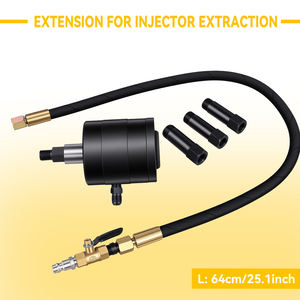 Podofo Juego de 21 Herramientas Neumáticas para Extracción Rápida de Inyectores Diésel, Extractor Neumático, Herramienta para Vehículos, Juego de Herramientas Automotrices - Product Image 3