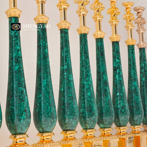 Fabricante <span class=keywords><strong>de</strong></span> Pasamanos <span class=keywords><strong>de</strong></span> Malaquita <span class=keywords><strong>de</strong></span> Lujo Personalizados, Barandilla <span class=keywords><strong>de</strong></span> Escalera <span class=keywords><strong>de</strong></span> Piedras Semipreciosas, <span class=keywords><strong>Balaustrada</strong></span> <span class=keywords><strong>de</strong></span> Piedras Preciosas - Product Image 4