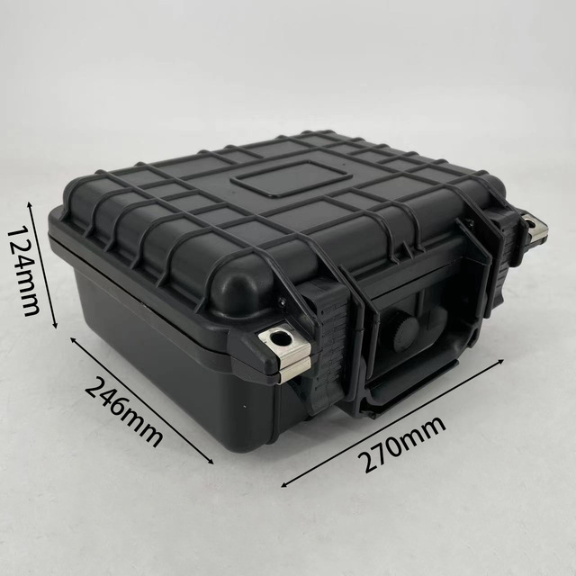DPC028 High Quality Injection Mold Hard Plastic Waterproof and Dustproof Equipment Case With Customized Foam