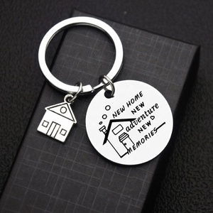 Metal <strong>Home</strong> Keychain <strong>New</strong> Memories Realtor Keychain First <strong>Home</strong> Gift Housewarming Gift Realtor Closing Gifts House Realtor <strong>Keyring</strong> - Product Image 3