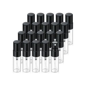 Luxury Refillable Empty <b>Perfume</b> Oil <b>Spray</b> <b>Bottle</b> 10ml Clear Amber Glass Screen Printing Customizable for Essential Oil <b>Perfume</b> - Product Image 1