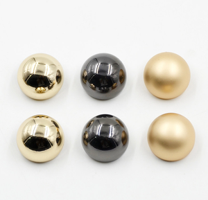 Custom-Designed Round Elegant Zinc Alloy Eco-Friendly Plated <strong>Shank</strong> <strong>Buttons</strong> <strong>with</strong> 7-Day Sample Lead Time for Blouses and Apparel - Product Image 4