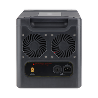 Station d'alimentation portable d'urgence LVMA LMGF-DY 568Wh avec panneau solaire, batterie lithium-ion à onde sinusoïdale pure, contrôleur MPPT